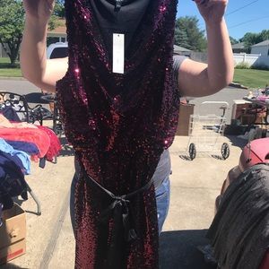 Apt. 9 red sequined dress